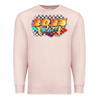 Pale Pink Race 2024 Premium Sweatshirt - CowGirlArtShop
