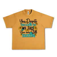 Peanut Butter you despite the lok on my face you are still talki Urban Heavy Tee - MaliasSmallBusiness