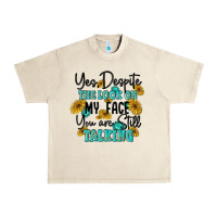 Sandshell you despite the lok on my face you are still talki Urban Heavy Tee - MaliasSmallBusiness