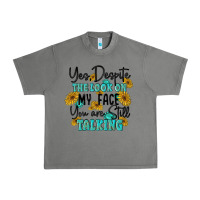 Tornado you despite the lok on my face you are still talki Urban Heavy Tee - MaliasSmallBusiness