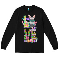 Black Love Easter Nurse Long Sleeve Tee - BundleAndBundleShop