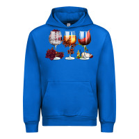 Cobalt hallothanksmas halloween thanksgiving  christmas wine Urban Hoodie - FaDigitalArtStudio
