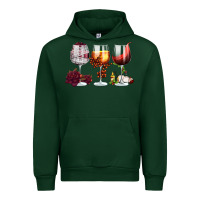 Forest Green hallothanksmas halloween thanksgiving  christmas wine Urban Hoodie - FaDigitalArtStudio