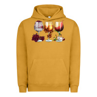 Pigment Peanut Butter hallothanksmas halloween thanksgiving  christmas wine Urban Hoodie - FaDigitalArtStudio