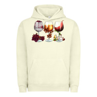 Pigment Pistachio hallothanksmas halloween thanksgiving  christmas wine Urban Hoodie - FaDigitalArtStudio