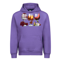 Tulip hallothanksmas halloween thanksgiving  christmas wine Urban Hoodie - FaDigitalArtStudio
