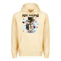 Pina Colada merry christmas snowman Premium Hoodie - CowGirlArtShop