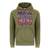 Vintage Olive once i get an attitude Vintage Hoodie - MaliasSmallBusiness