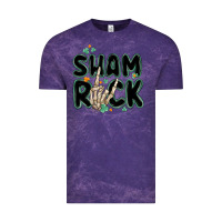 Cloud Purple sham rock Vintage Tee - MaliasSmallBusiness