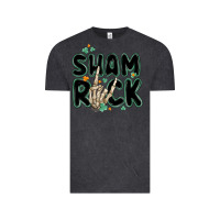 Vintage Black sham rock Vintage Tee - MaliasSmallBusiness