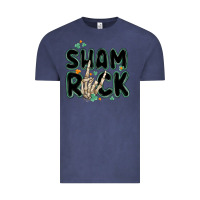 Vintage Denim sham rock Vintage Tee - MaliasSmallBusiness