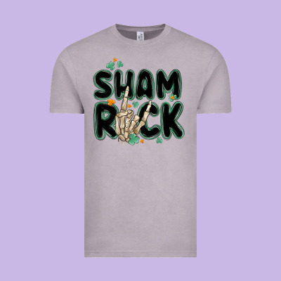 Sham Rock Vintage Tee Designed By Maliassmallbusiness