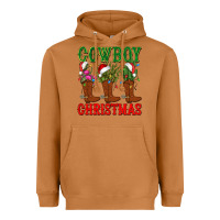 Meerkat cowboy christmas boots cactus Heavyweight Hoodie - CowGirlArtShop