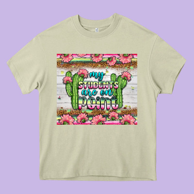 My Students Are On Point Tumbler Heavy Core Tee Designed By Bundleandbundleshop