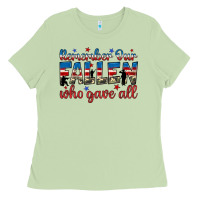 Matcha remember our fallen who gave all Ladies Tee - JahusDesignShop