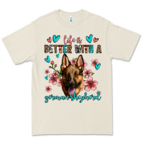 Bone life is better with a german shepherd Premium Tee - Jasminsmagicworld