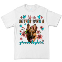 White life is better with a german shepherd Premium Tee - Jasminsmagicworld