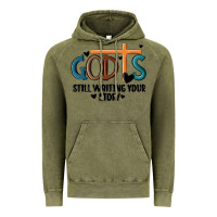 Vintage Olive god is still waiting your story Vintage Hoodie - MaliasSmallBusiness