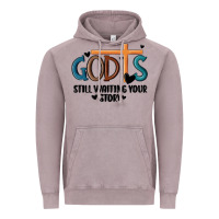 Vintage Zinc god is still waiting your story Vintage Hoodie - MaliasSmallBusiness