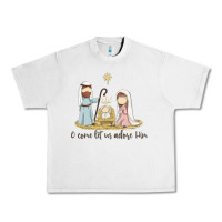 Lunar Rock o come let us adore him Urban Heavy Tee - MaliasSmallBusiness