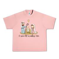 Salmon o come let us adore him Urban Heavy Tee - MaliasSmallBusiness