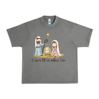 Tornado o come let us adore him Urban Heavy Tee - MaliasSmallBusiness