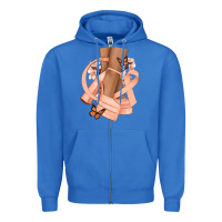 True Royal Cancer diva peach ribbon Zipper Hoodie - NancyCooperArtShop