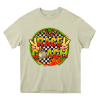 Mossy Race coach with leopard and peace hand Heavy Core Tee - AdoDesignShop