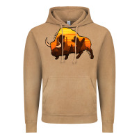 Vintage Camel western bison Vintage Hoodie - Jasminsmagicworld