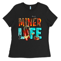 Black miner life Ladies Tee - AdoDesignShop