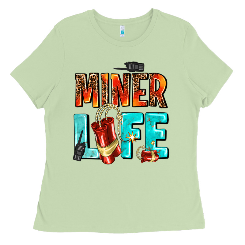 Miner Life Ladies Tee by AdoDesignShop | Teevron