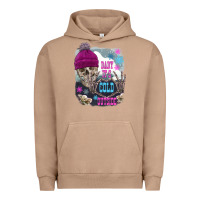 Pigment Burro skeleton baby it's cold outside Urban Hoodie - FaDigitalArtStudio