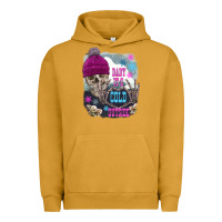 Pigment Peanut Butter skeleton baby it's cold outside Urban Hoodie - FaDigitalArtStudio