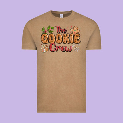 The Cookie Crew Vintage Tee Designed By Maliassmallbusiness