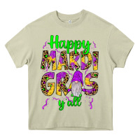 Mossy happy mardi gras y'all gnome Heavy Core Tee - JahusDesignShop