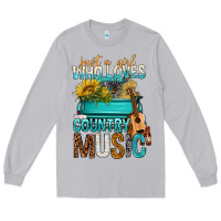 Moon Dust Just A Girl Who Loves Country Music Long Sleeve Tee - BundleAndBundleShop
