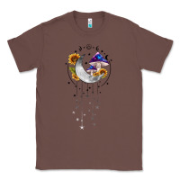 Chestnut moon and mushrooms with sunflower Classic Tee - MaliasSmallBusiness