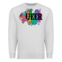 Dove Grey Queer Premium Sweatshirt - CowGirlArtShop