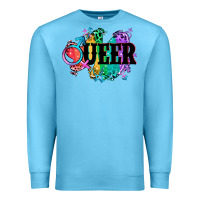 Ocean Blue Queer Premium Sweatshirt - CowGirlArtShop