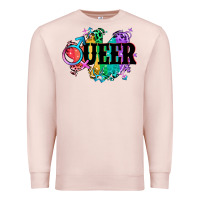 Pale Pink Queer Premium Sweatshirt - CowGirlArtShop