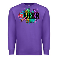 Purple Queer Premium Sweatshirt - CowGirlArtShop