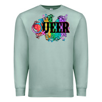 Seafoam Queer Premium Sweatshirt - CowGirlArtShop