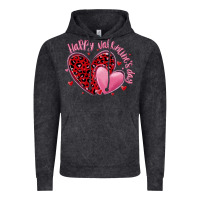 Vintage Black happy valentine's day hearts Vintage Hoodie - MaliasSmallBusiness
