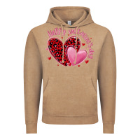 Vintage Coffee happy valentine's day hearts Vintage Hoodie - MaliasSmallBusiness