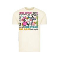 Vintage Arctic hair stylist typography Vintage Tee - MaliasSmallBusiness