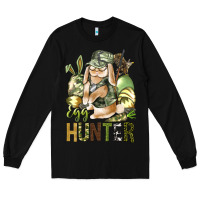 Black Egg Hunter Long Sleeve Tee - BundleAndBundleShop