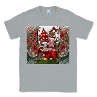 Heather Grey merry Christmas Classic Tee - CowhideDigitalArt