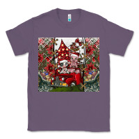 Lavender merry Christmas Classic Tee - CowhideDigitalArt