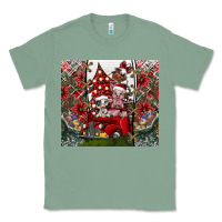 Sage merry Christmas Classic Tee - CowhideDigitalArt