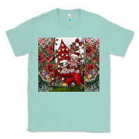 Seafoam merry Christmas Classic Tee - CowhideDigitalArt